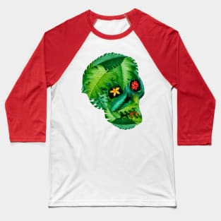 Plant Phrenology Skull - deadly bloom Baseball T-Shirt